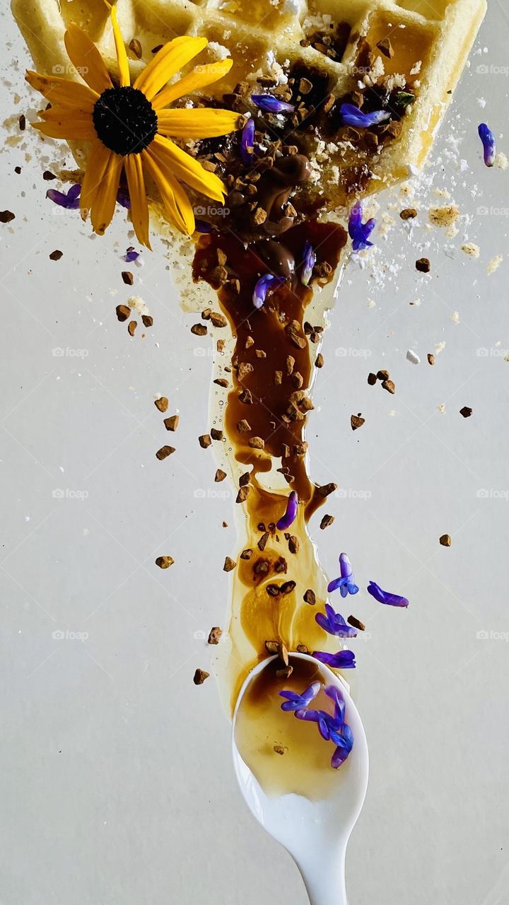 Liquids are cool, Funny Waffle…