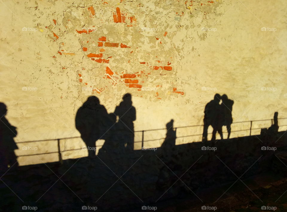 People, Group, Man, Adult, Backlit