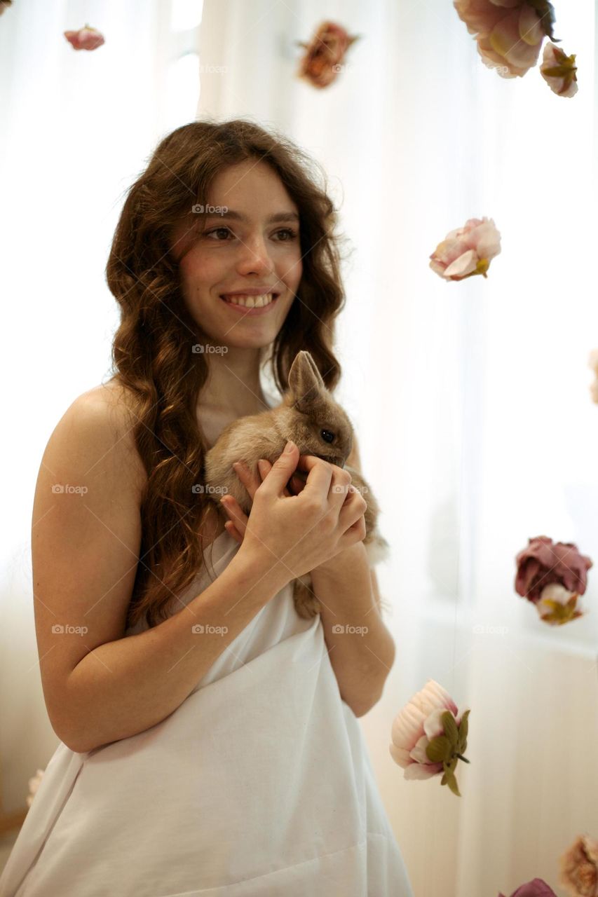 Glimmers moment in dream with rabbit 