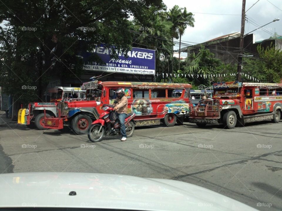 Jeepney in Manila Philippines 