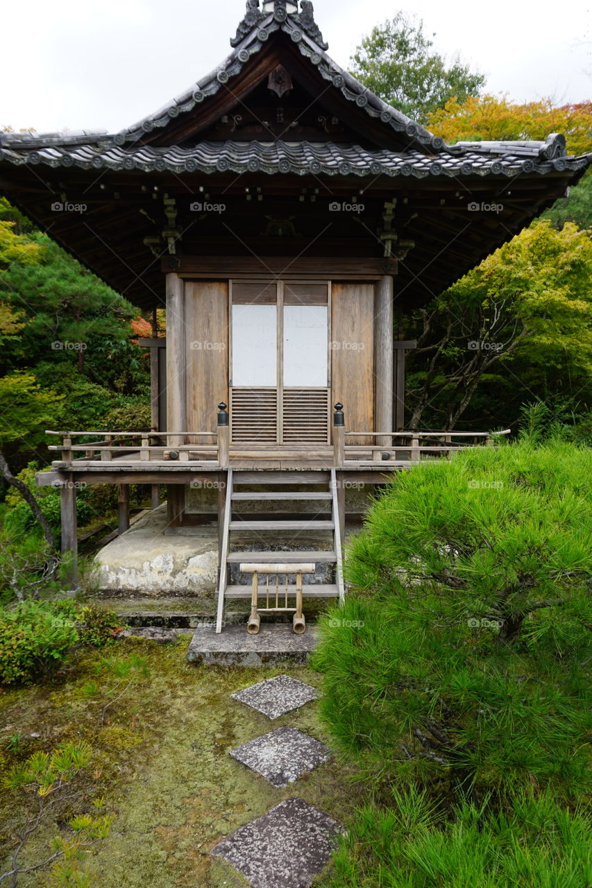 Okochi Sanso Villa Jibutsanjo in Arashiyama 