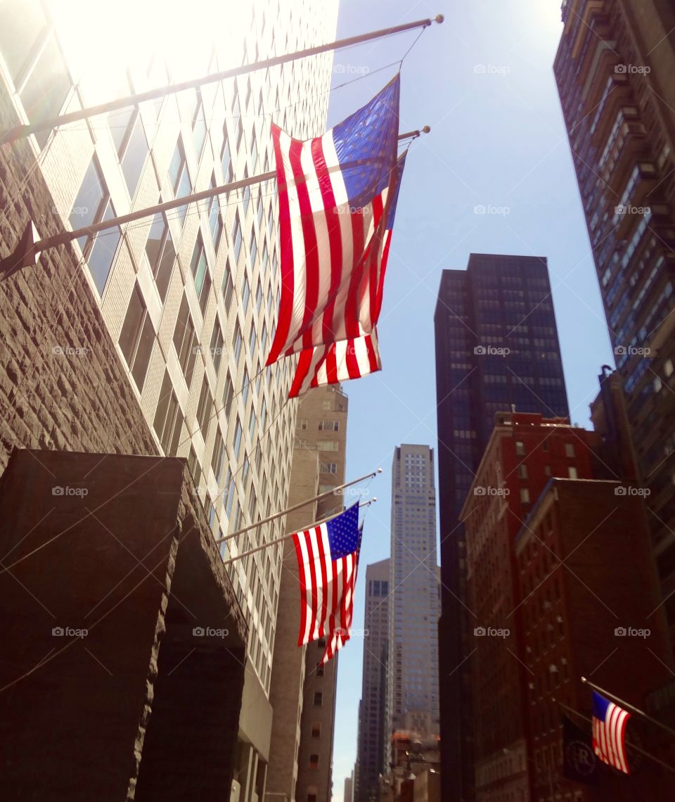 New York Flags