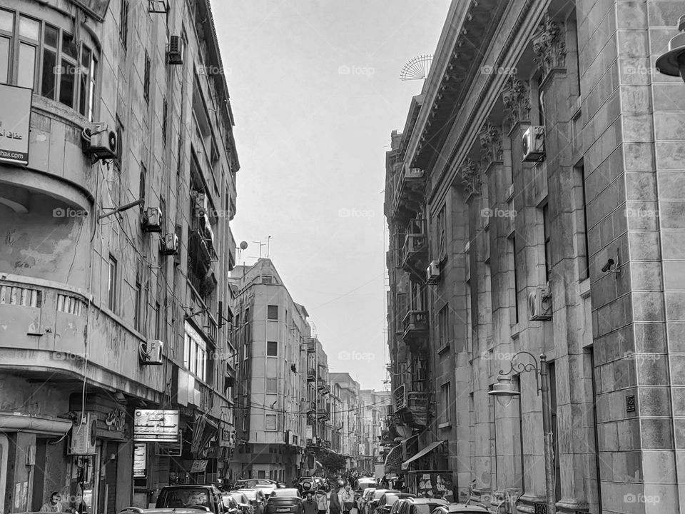 Ancient lovely Alexandrian buildings