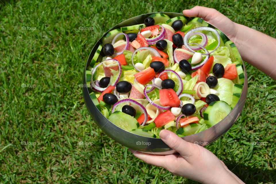 antipasto salad. antipasto salad