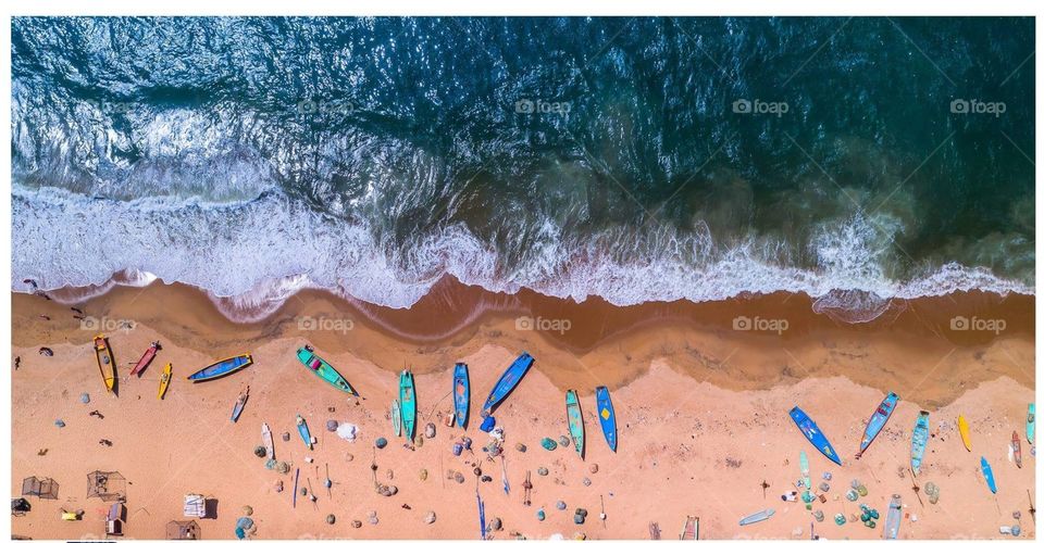 Boat Beach Top View