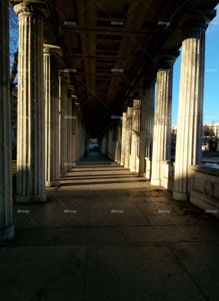 Column, No Person, Bedrock, Architecture, Travel