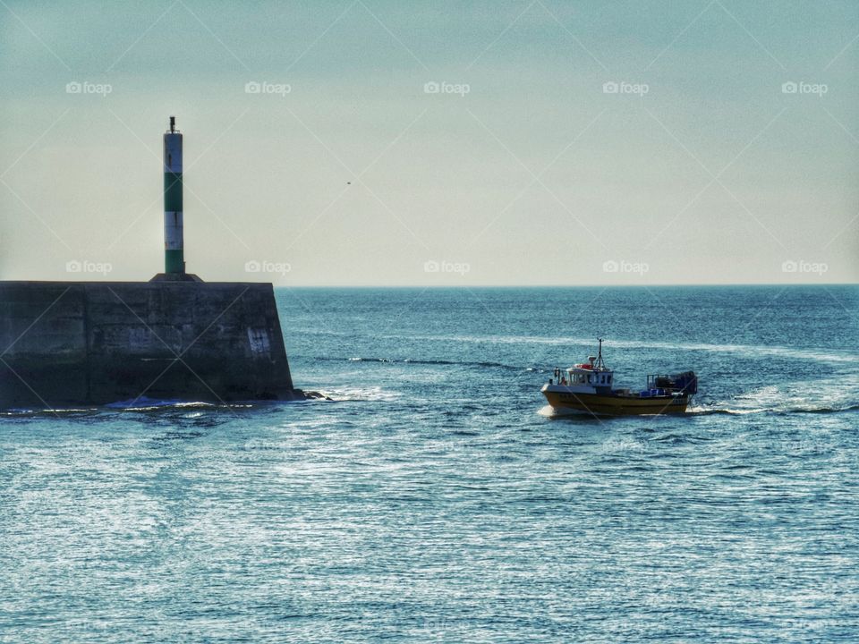 Trawler. Fishing boat 