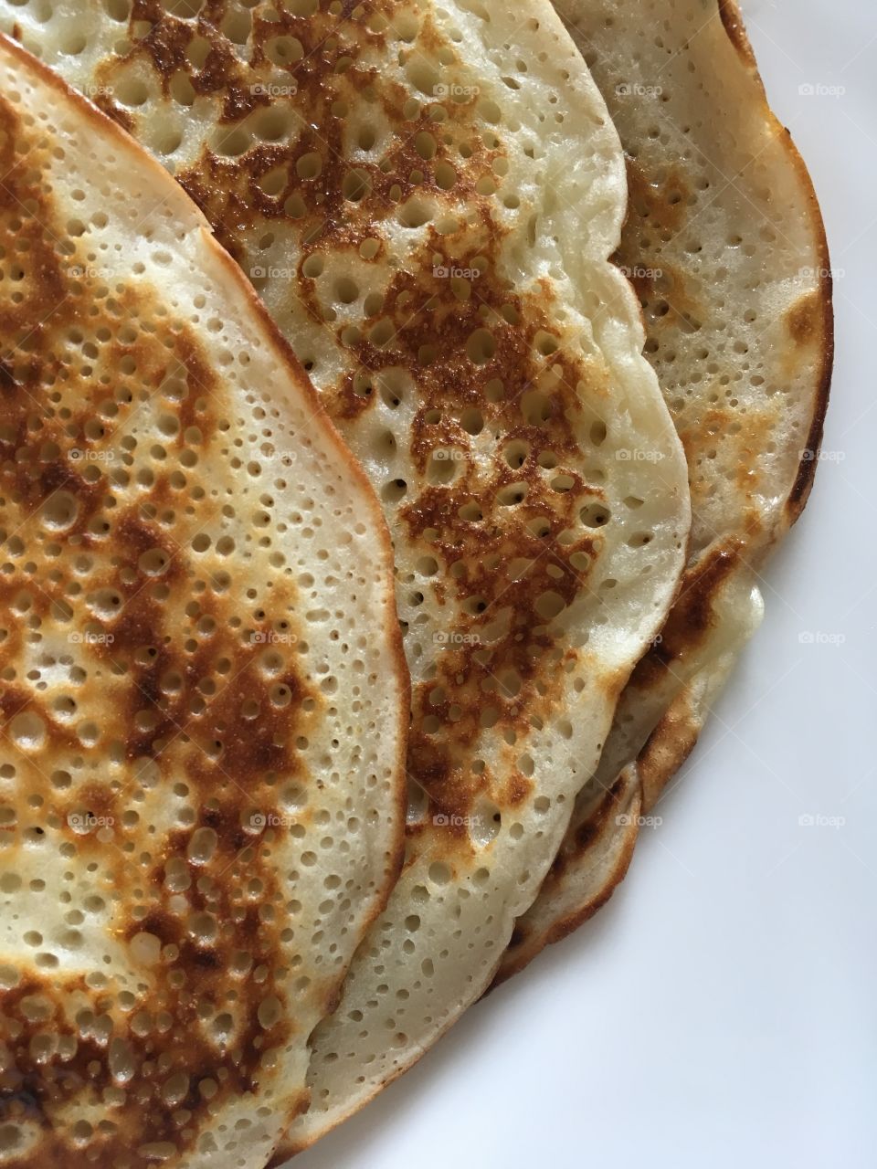 Fried russian pancakes