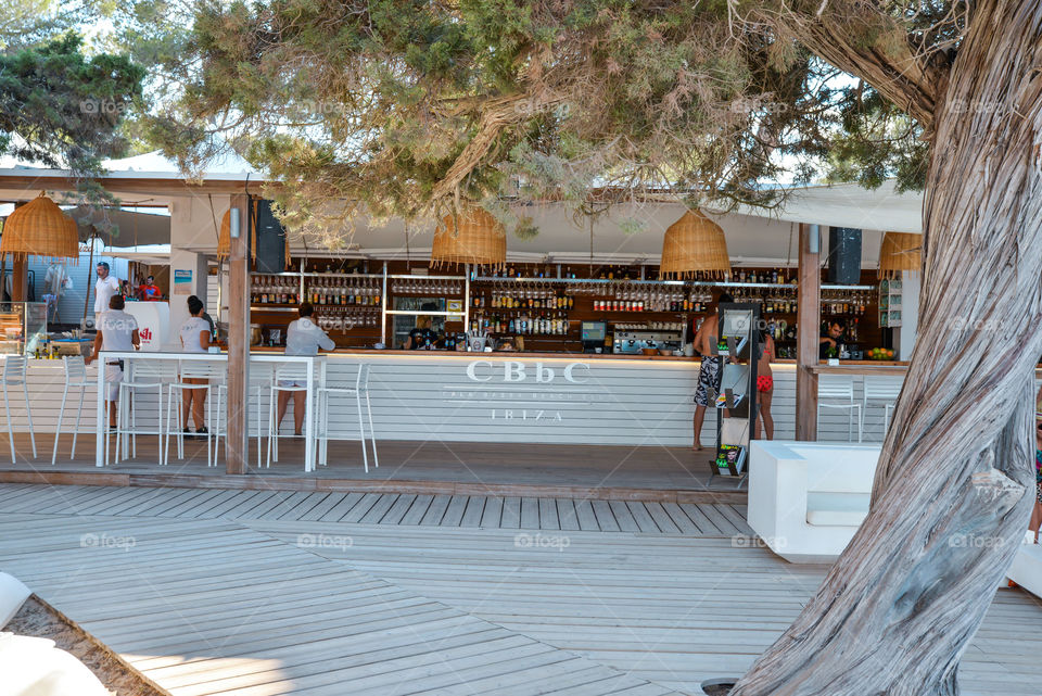 Bar in ibiza