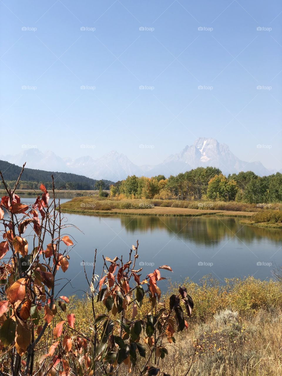 The Grand Tetons and Snake River