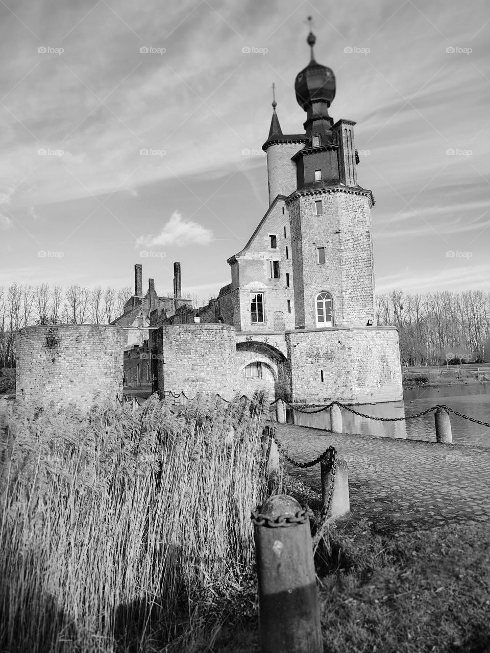 Visit of the castle of Havré, Hainaut