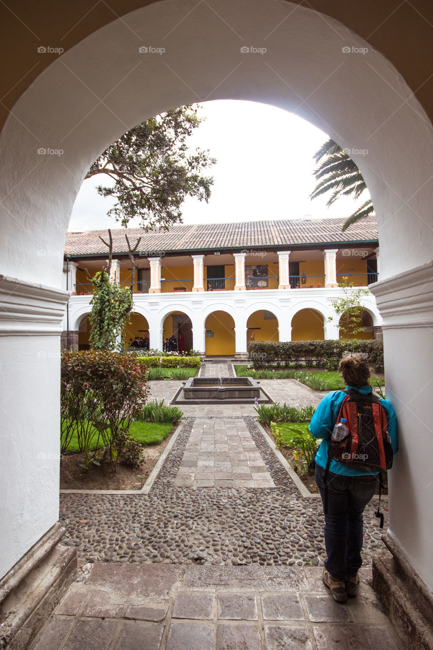 Quito Courtyard