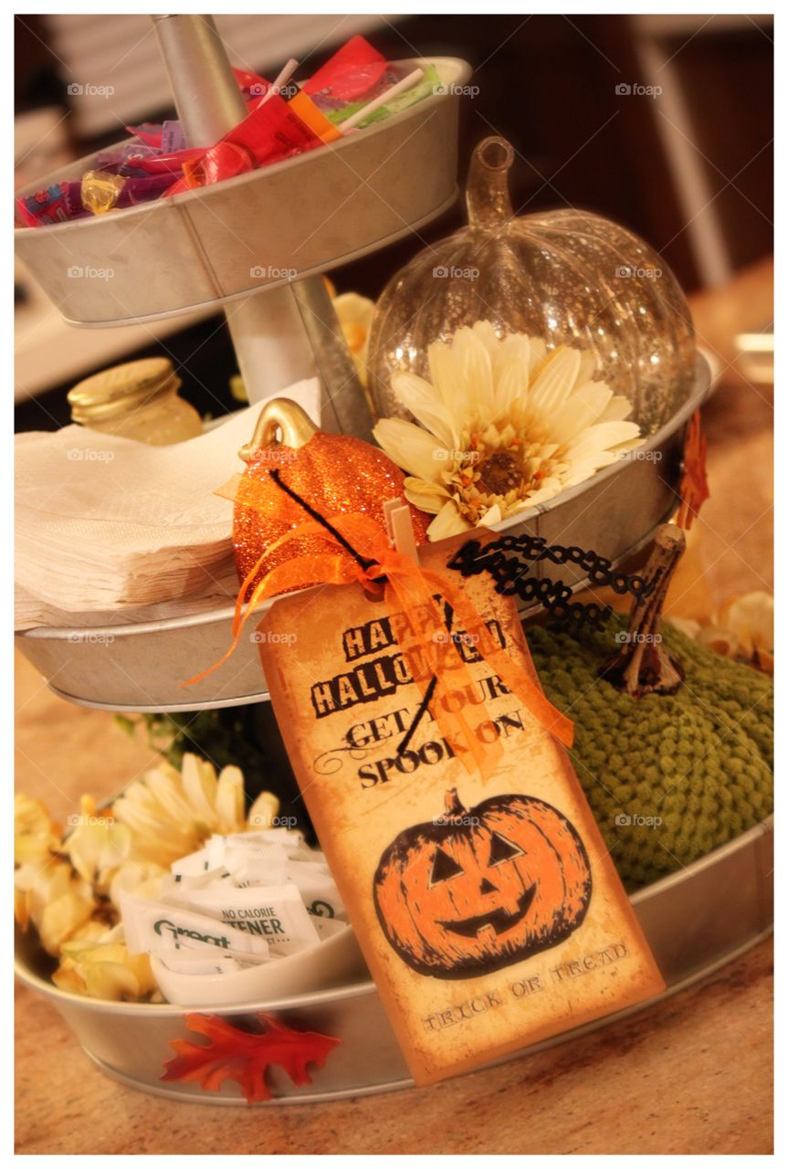 Halloween Fall Tag