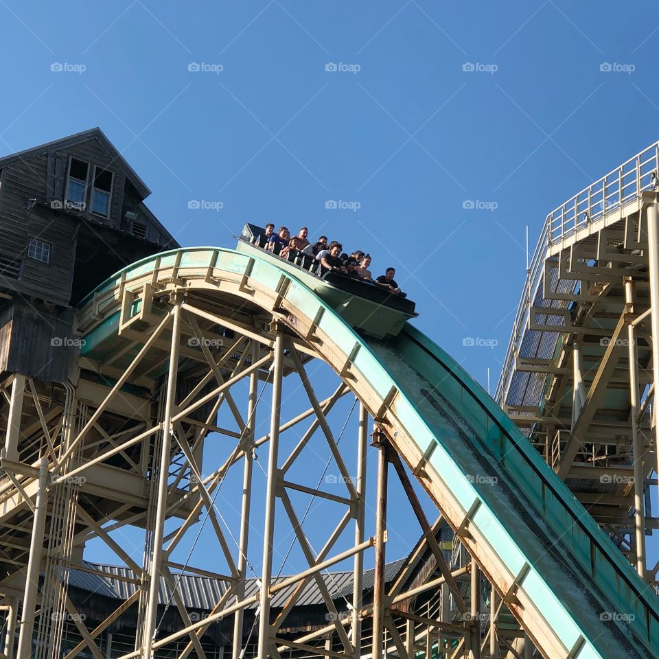 White Water Landing ride at Dorney Park