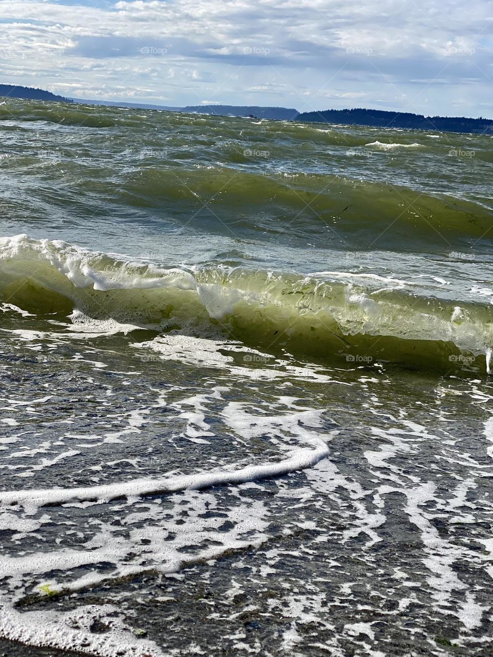 Beach waves 