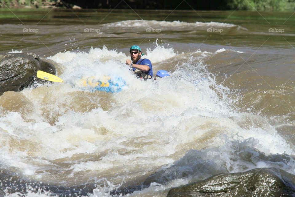Water, Rapids, River, Water Sports, Kayak