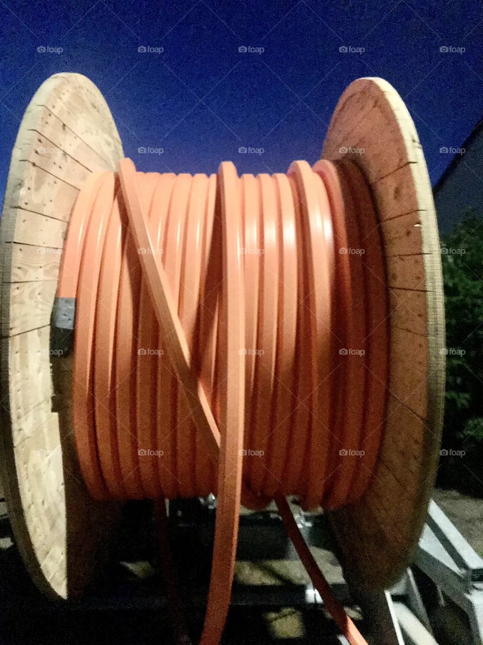 Electric wire,Construction,Orange wire