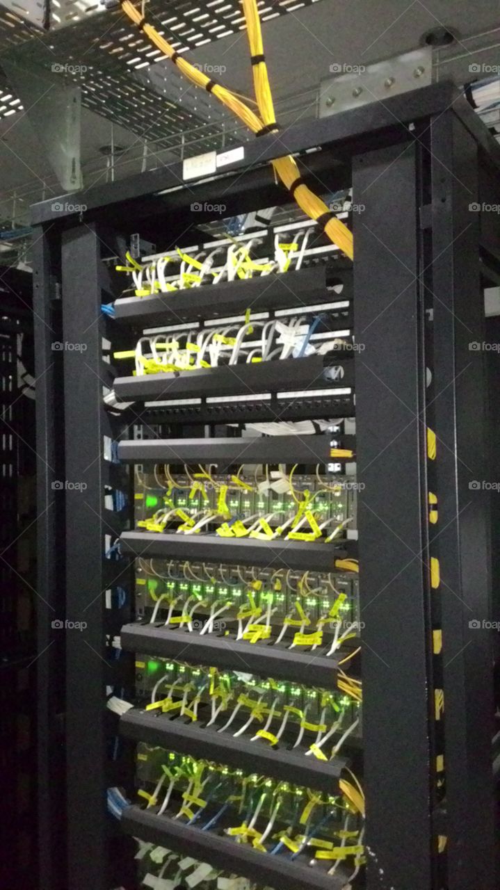 Rack, Server, Security, Business, Database