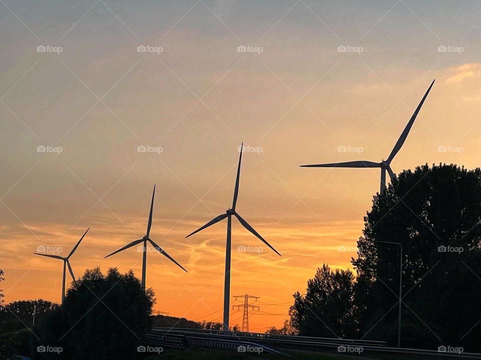 Wind turbines