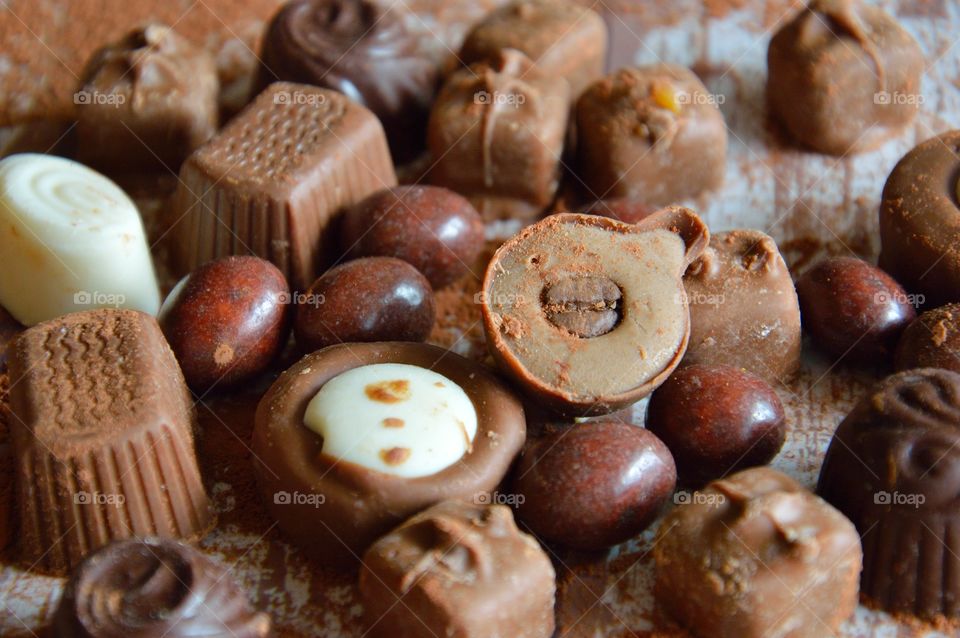 mixed chocolates