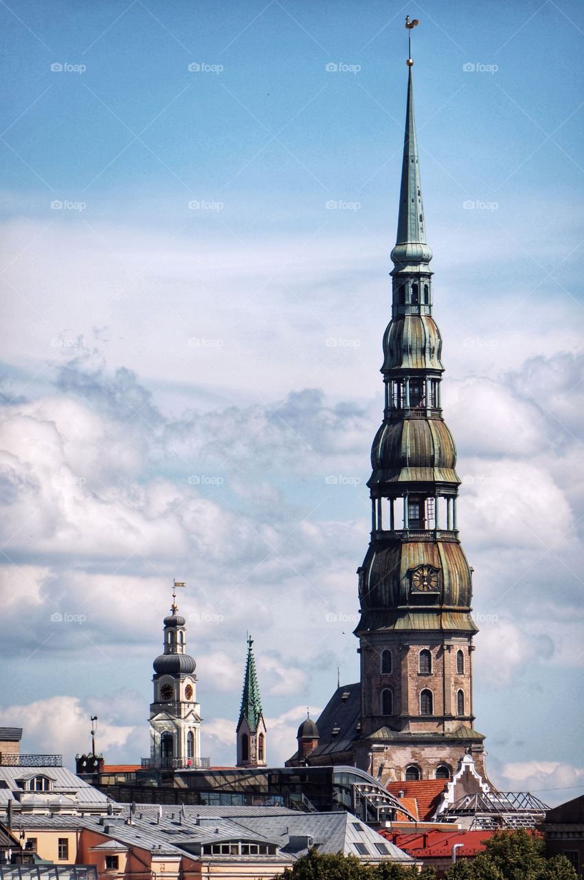 Church of st Peter Riga