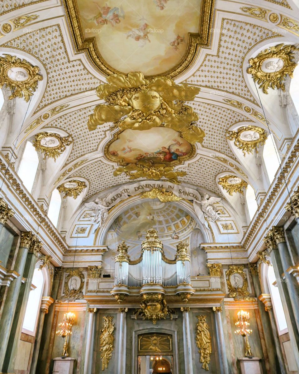 Interior, Church, Architecture, Ceiling, Religion