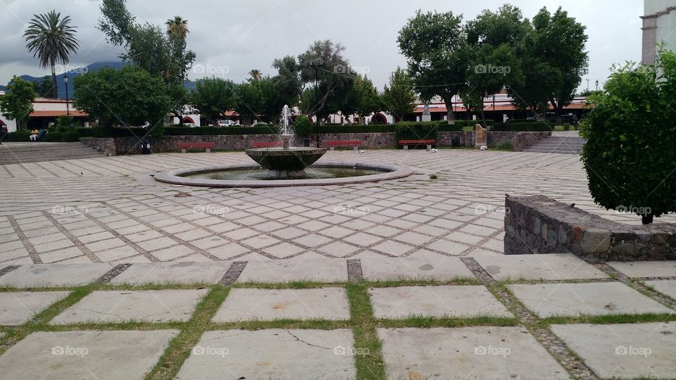 Town Square (Magdalena de Kino, Sonora - México).