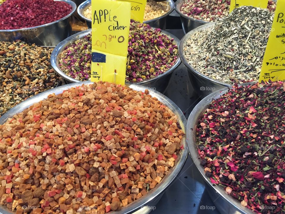 Dry fruits and spices 