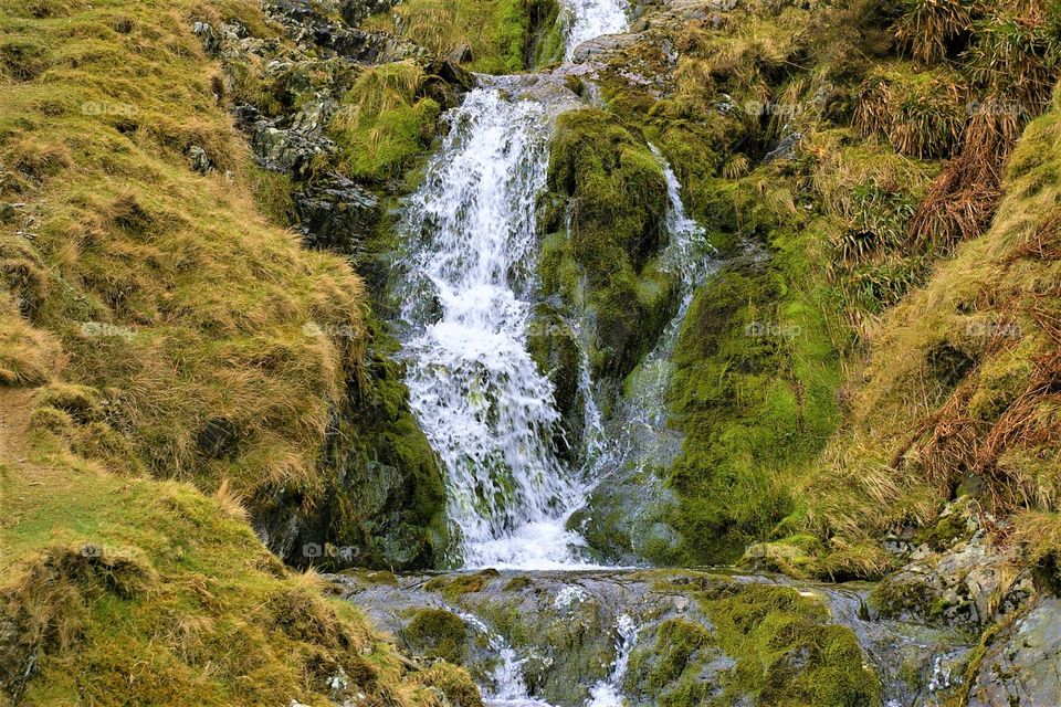 Scotland Highlands Waterfall