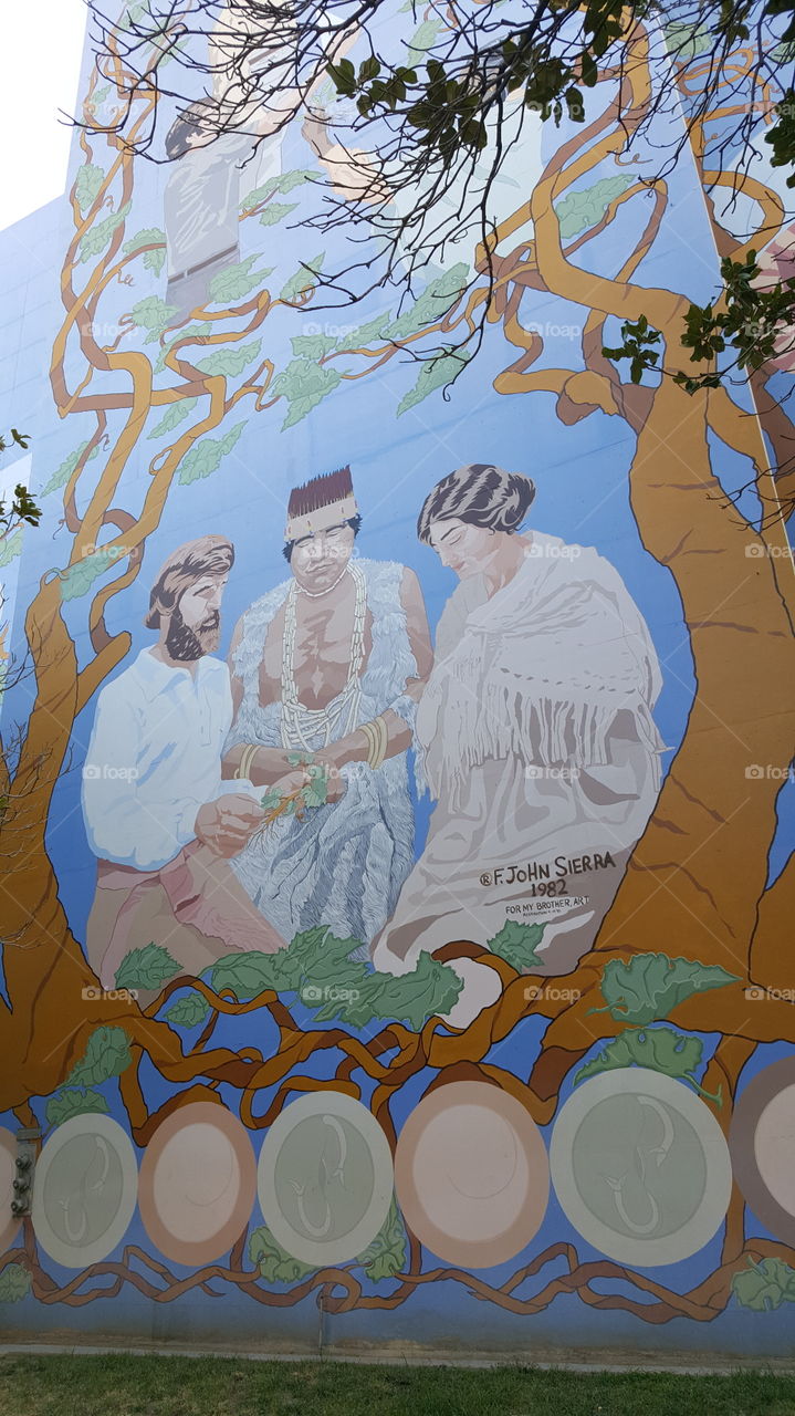 Mural on State Building