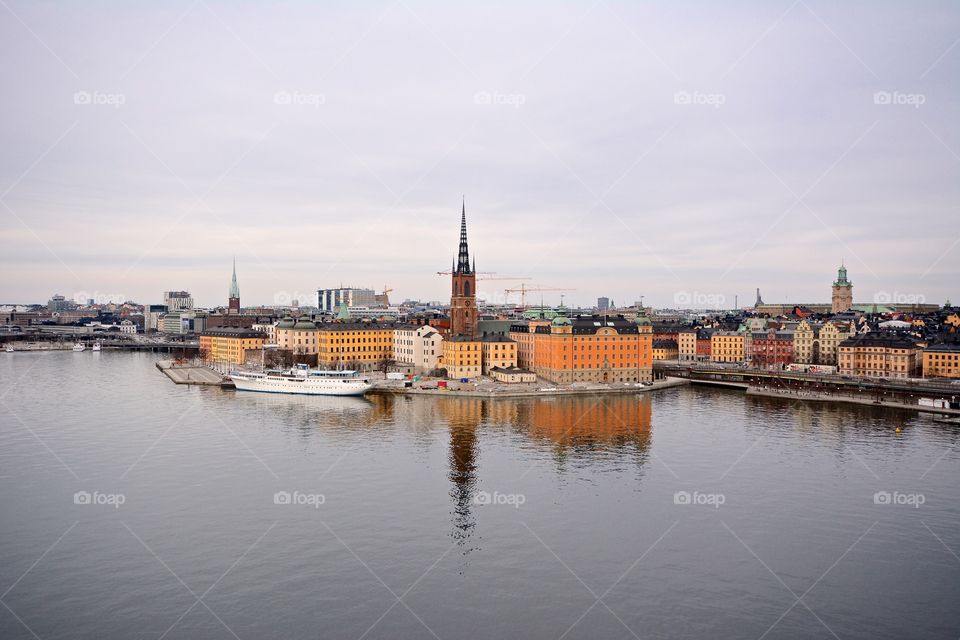 City views in Stockholm, Sweden 
