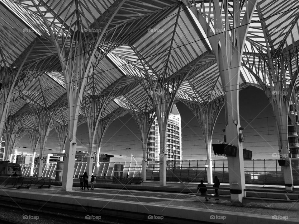 Oriente. Train station in Lisbon