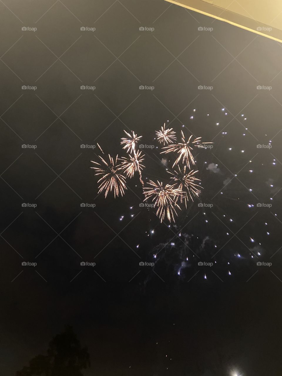 Fireworks display 
