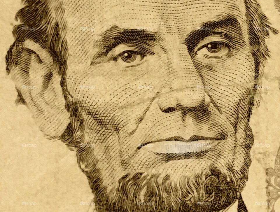 Abraham Lincoln Currency Portrait