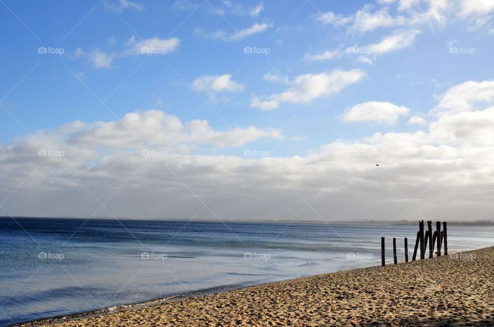 Amazing beach Baltic Sea 