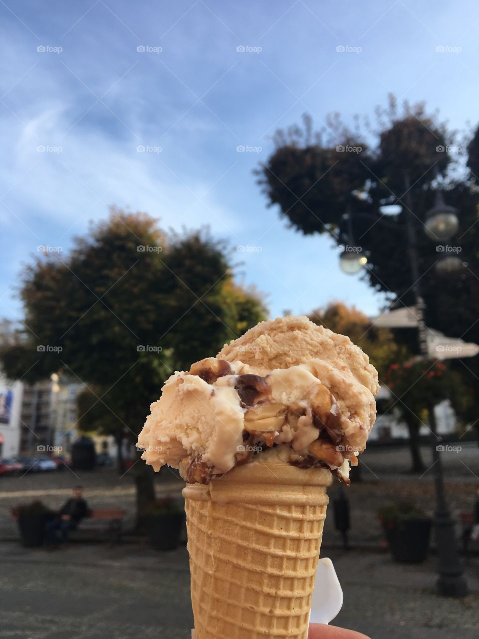 My favorite salty caramel ice cream