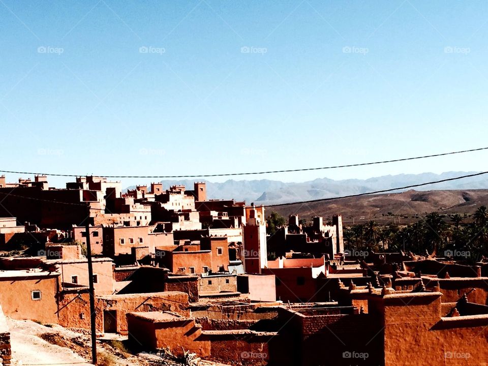 Kasbahs town