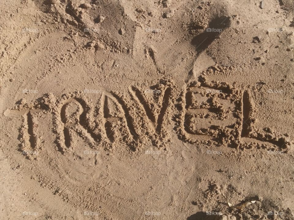 travel sand