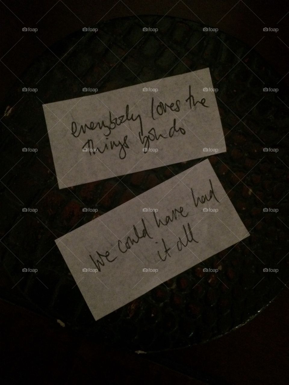 Adele lyrics on confetti 