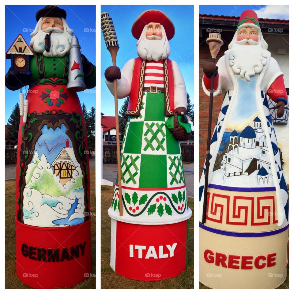 Father Christmas - Germany, Italy, & Greece