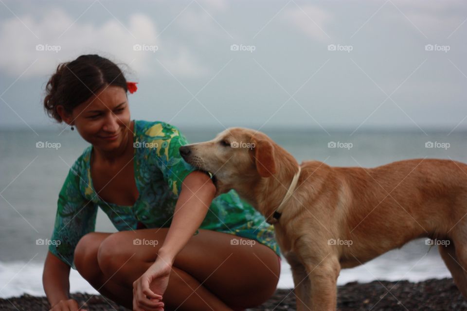 Beach, Water, Dog, Sea, Summer