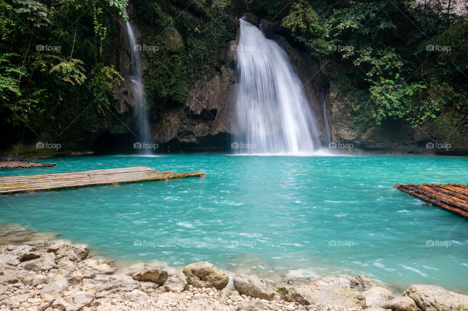 Kawasan Falls, Cebu, Philippines 