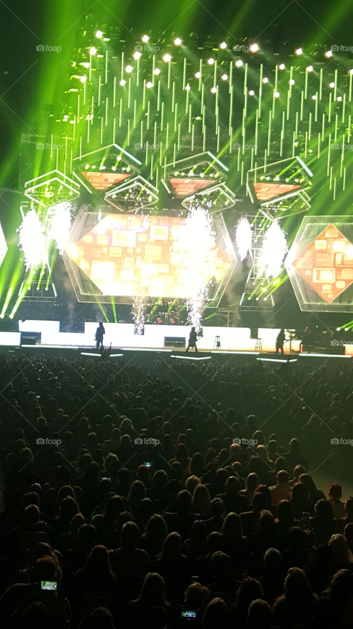 Pyrotechnics and Music