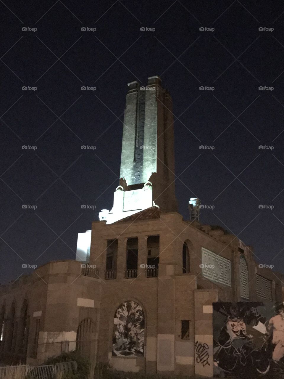 Dark Light Tower Building