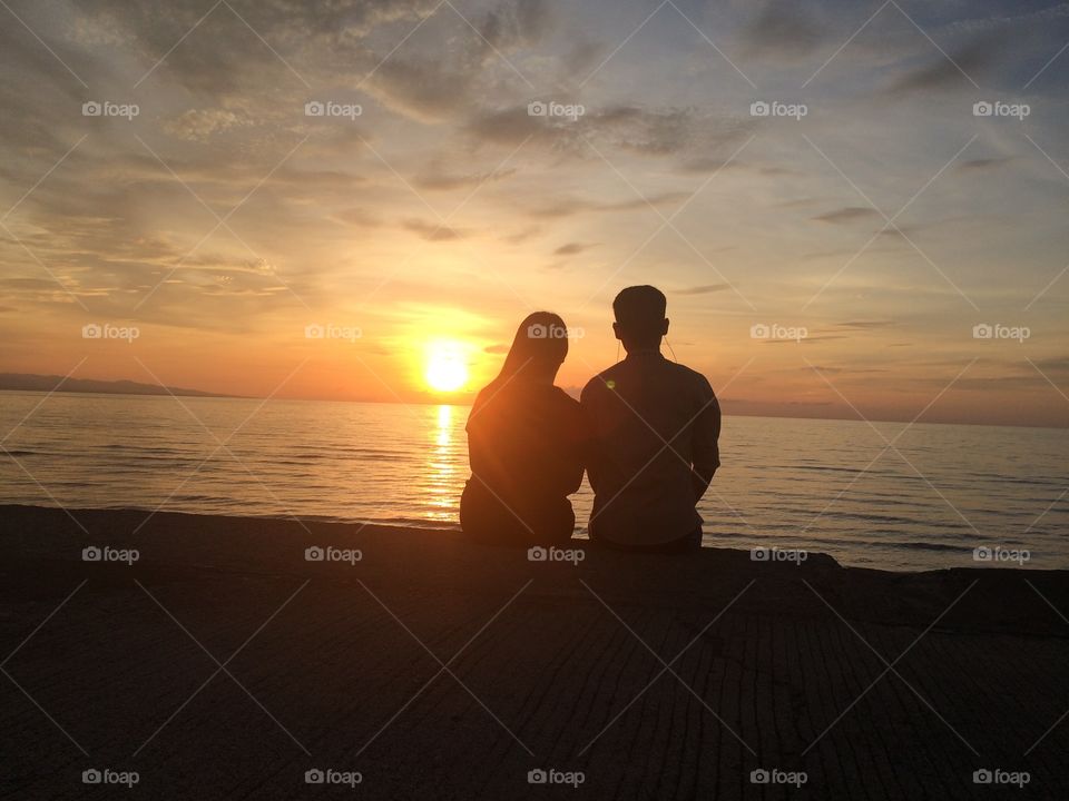 #LoversInTheSunset

Golden sunsets in the east..
The land of Ophir (Philippines)
The Land of Promise!