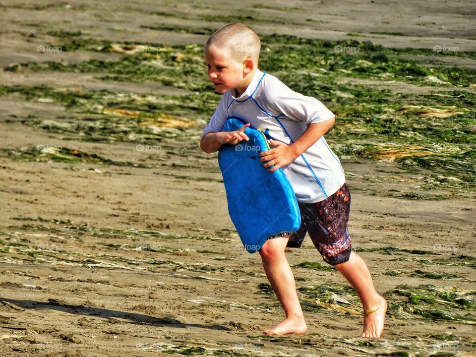 Young Surfer