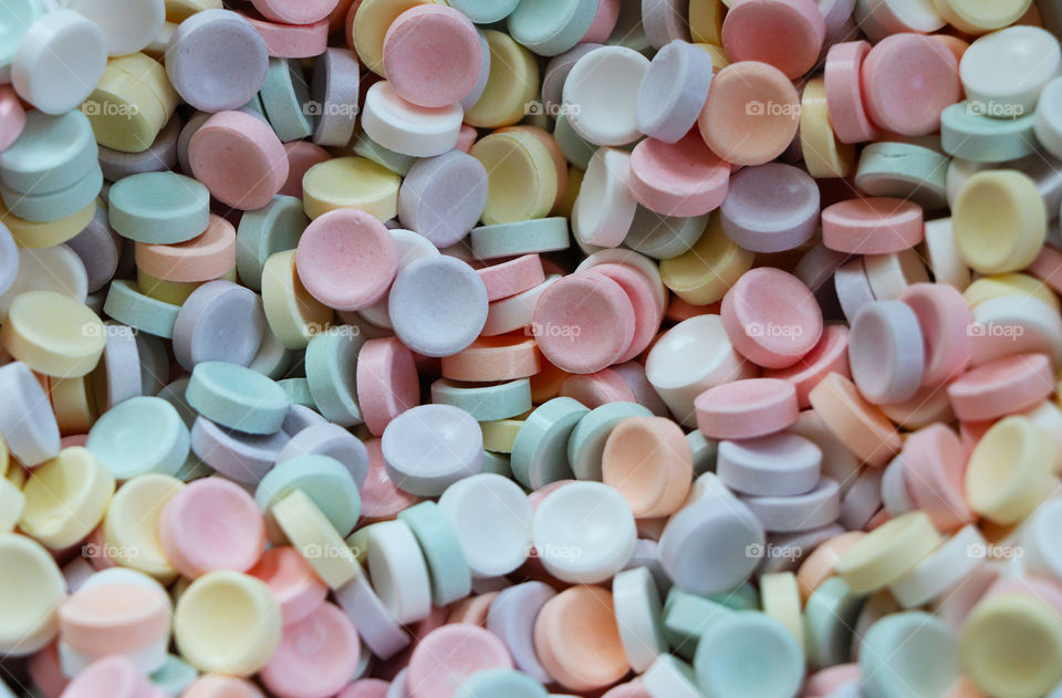 A bowl filled wire smarties