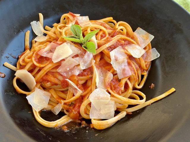 Delicious pasta 