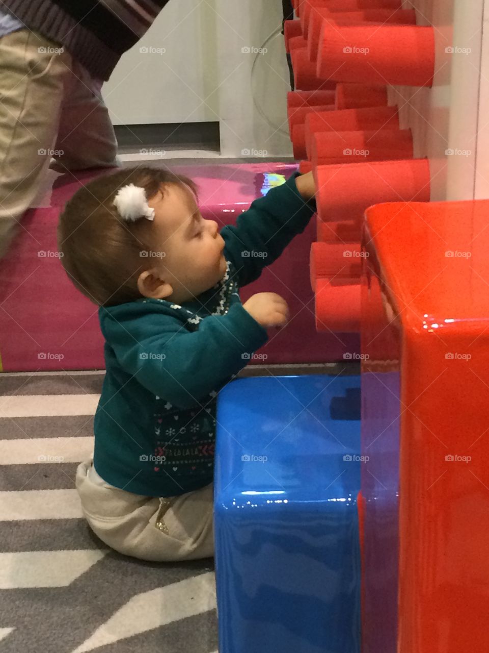 Discovery at indoor playground