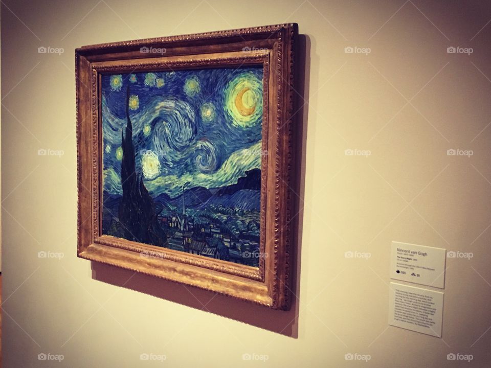The Starry Night - Vincent Van Gogh - MoMA - Manhattan - New York City 